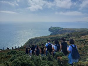 la costa irlandese a Howth